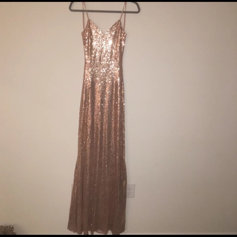 Gold Dress